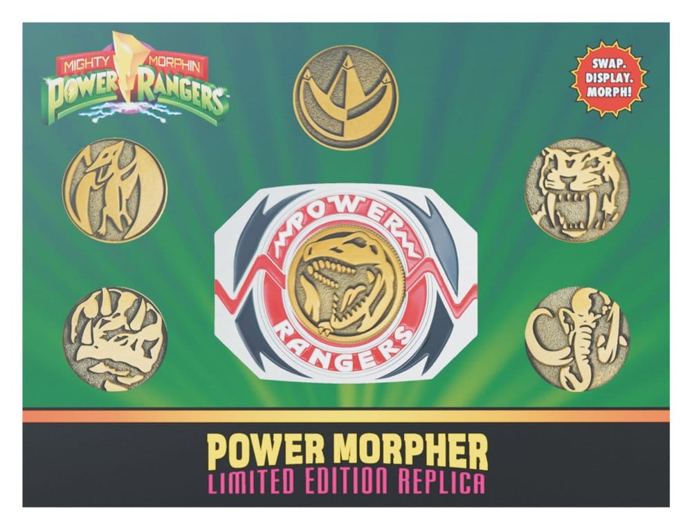 Power Rangers Replik Interchangeable Power Morpher Limited Edition 7 x 9 cm - Preorder - ETA: 25.03.2027