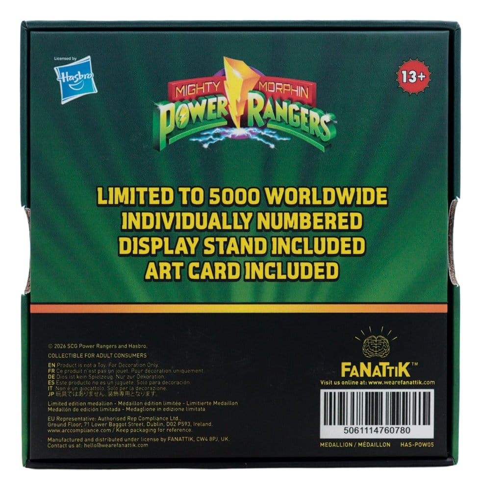 Power Rangers Medaille Megazord Limited Edition - Preorder - ETA: 25.03.2027