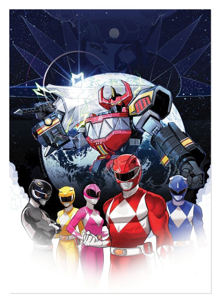 Power Rangers Kunstdruck Limited Edition 42 x 30 cm - Preorder - ETA: 28.12.2026