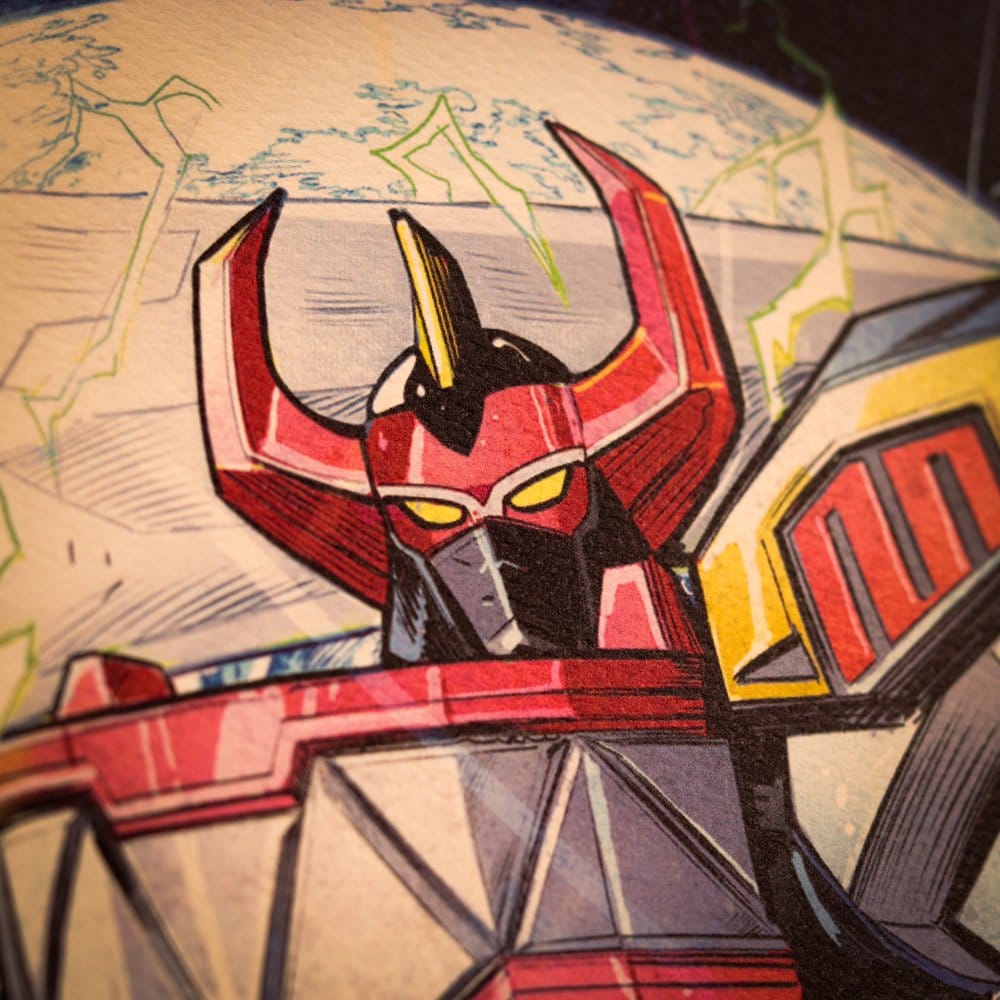 Power Rangers Kunstdruck Limited Edition 42 x 30 cm - Preorder - ETA: 28.12.2026