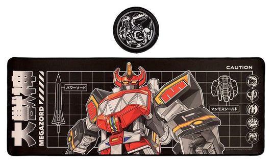 Power Rangers Schreibtischunterlage & Untersetzer - Preorder - ETA: 23.04.2027