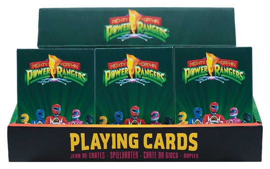 Power Rangers Spielkarten Display (12) - Preorder - ETA: 23.04.2027