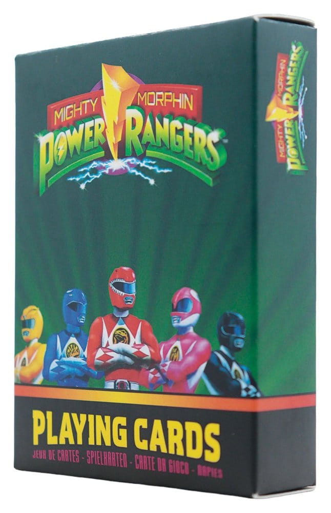 Power Rangers Spielkarten Display (12) - Preorder - ETA: 23.04.2027