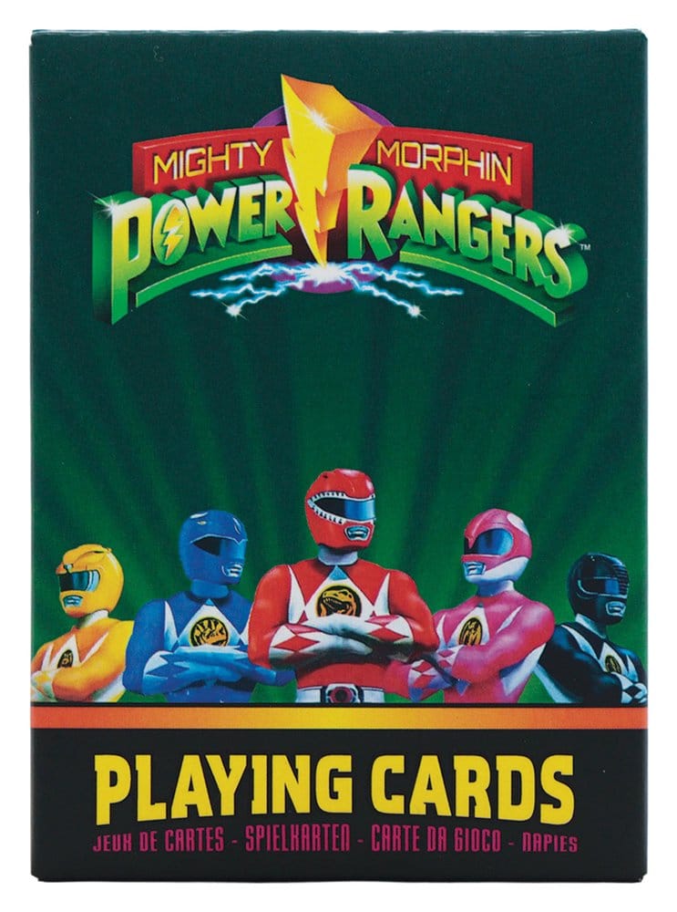 Power Rangers Spielkarten Display (12) - Preorder - ETA: 23.04.2027