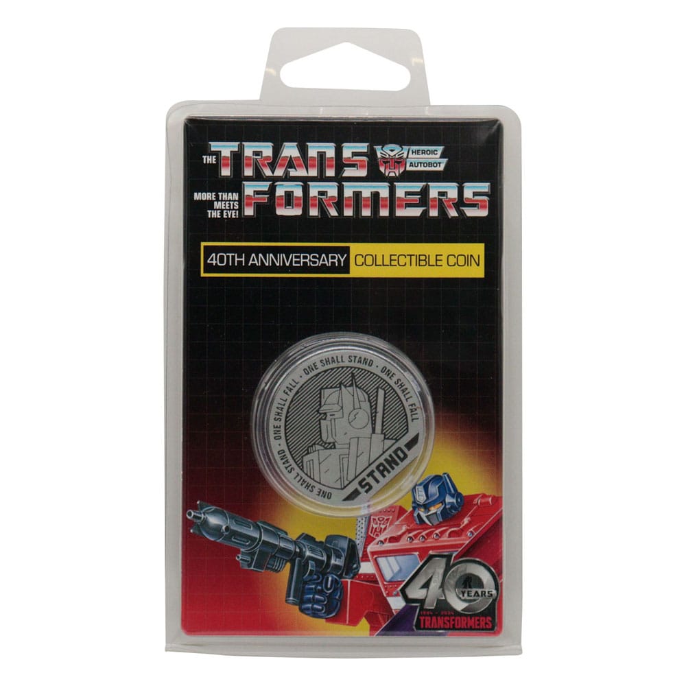 Transformers Sammelmünze 40th Anniversary 4 cm          - Versand: 5-7 Tage nach Bestellung