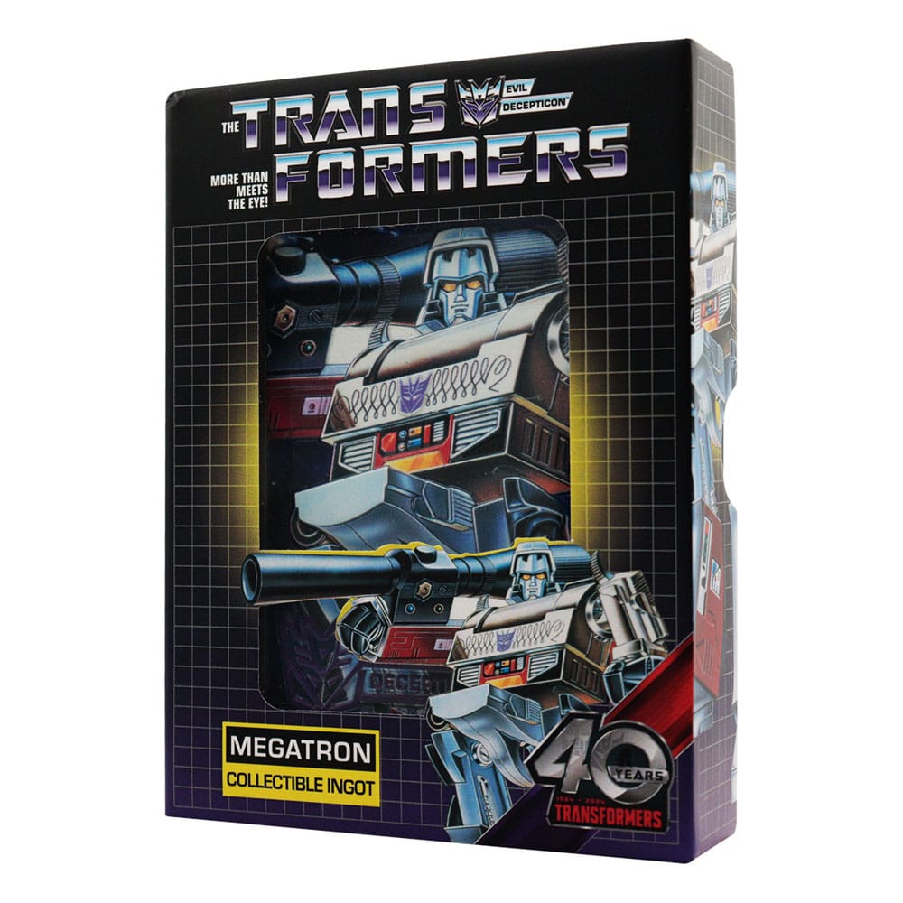Transformers Metallbarren 40th Anniversary Decepticons Edition     - Versand: 5-7 Tage nach Bestellung