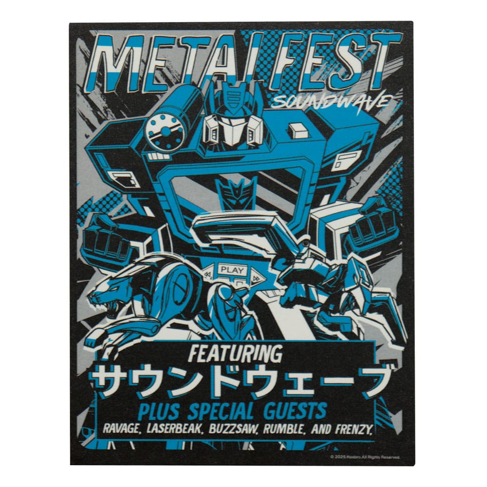 Transformers Replik Soundwave Cassette Limited Edition  - Preorder - ETA: 25.12.2025