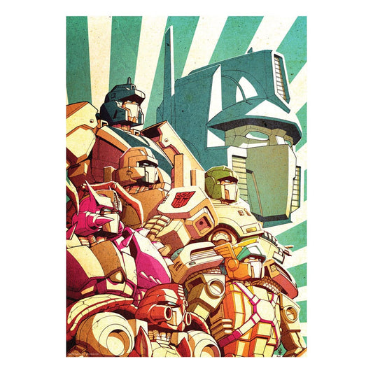 Transformers Kunstdruck Optimus Prime Limited Edition 42 x 30 cm         - Versand: 5-7 Tage nach Bestellung
