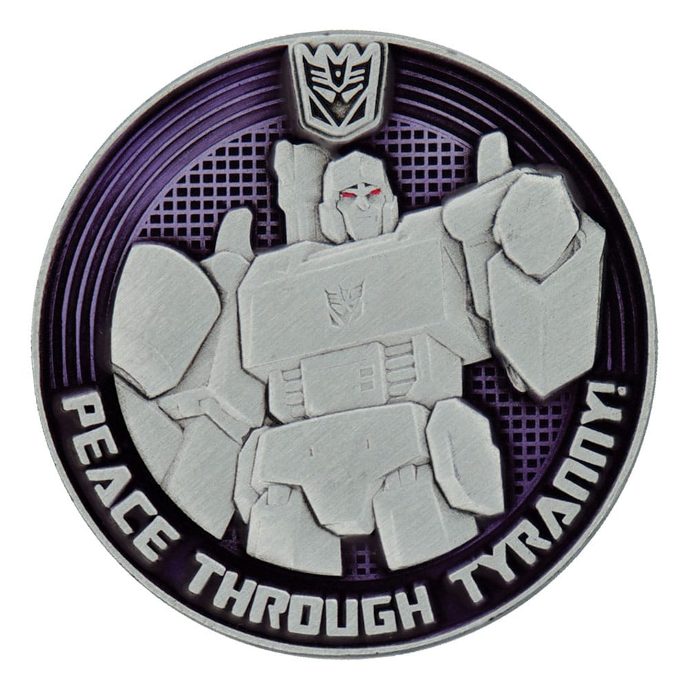 Transformers Generation 1 Sammelmünze G1 Autobots vs Decepticons Limited Edition 4 cm  - Preorder - ETA: 25.10.2025