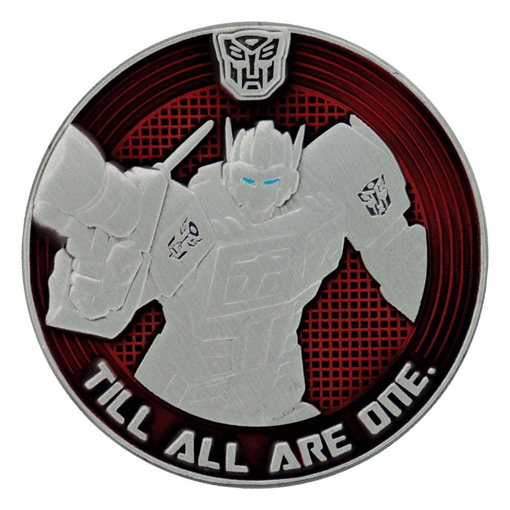 Transformers Generation 1 Sammelmünze G1 Autobots vs Decepticons Limited Edition 4 cm  - Preorder - ETA: 25.10.2025