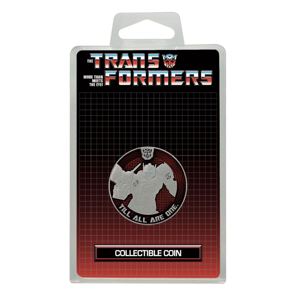 Transformers Generation 1 Sammelmünze G1 Autobots vs Decepticons Limited Edition 4 cm  - Preorder - ETA: 25.10.2025