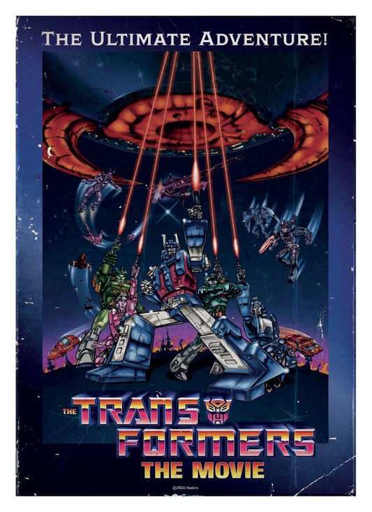 Transformers Kunstdruck The Movie 40th Anniversary Limited Edition 30 x 42 cm - Preorder - ETA: 25.11.2026