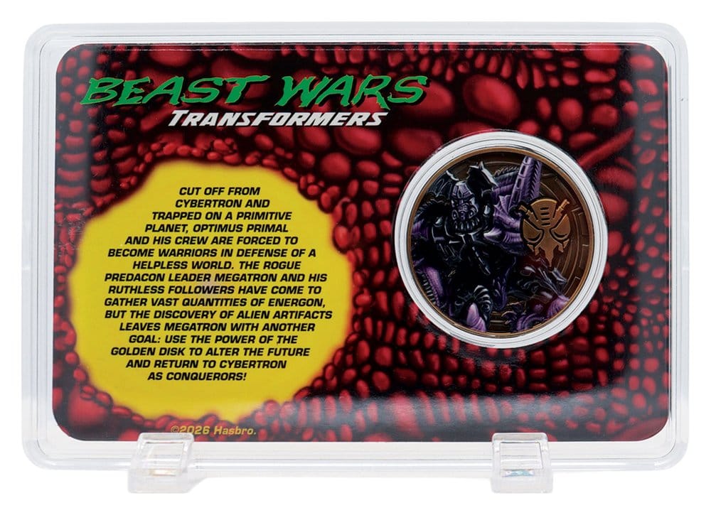 Transformers Sammelmünze Beast Wars 30th Anniversary Limited Edition - Preorder - ETA: 25.03.2027