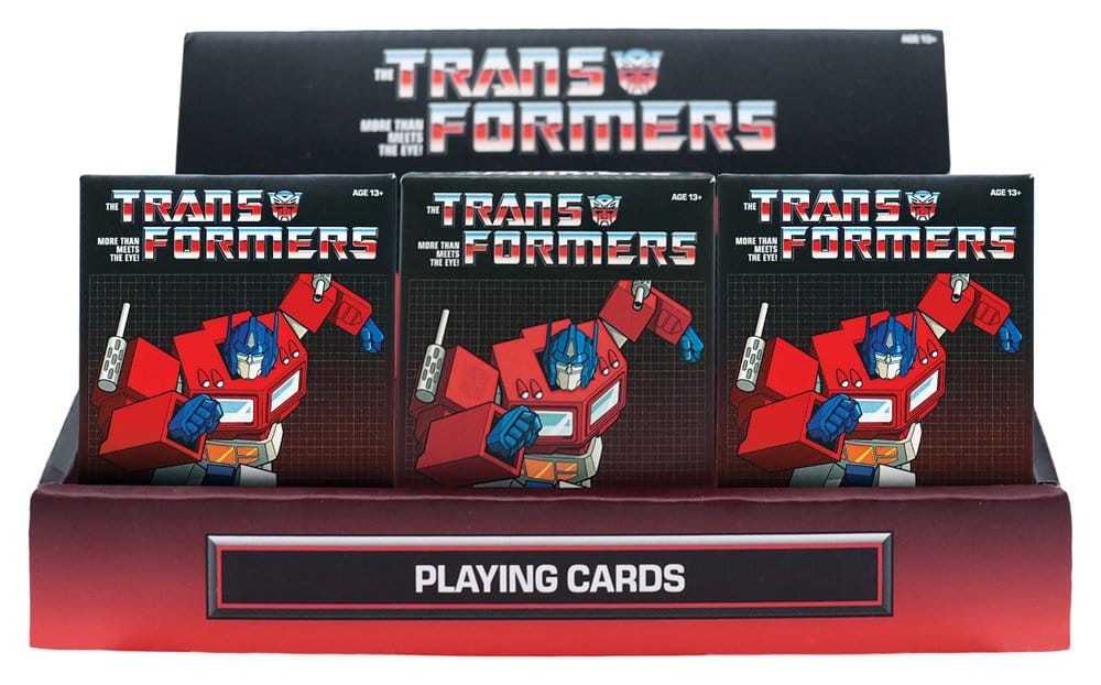Transformers Spielkarten Display (12) - Preorder - ETA: 23.04.2027