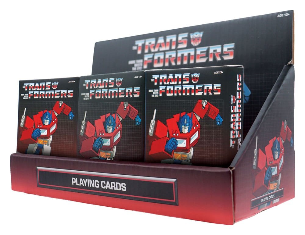Transformers Spielkarten Display (12) - Preorder - ETA: 23.04.2027