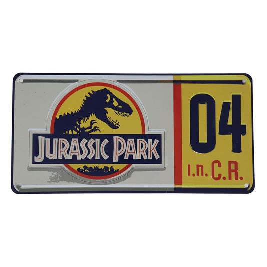 Jurassic Park Replik 1/1 Dennis Nedry Nummernschild - Preorder - ETA: 08.09.2025