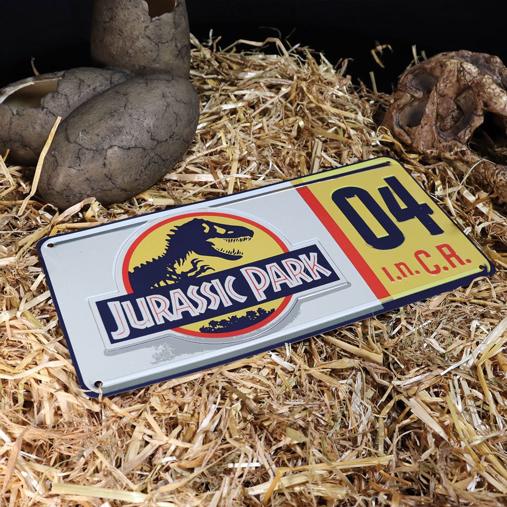 Jurassic Park Replik 1/1 Dennis Nedry Nummernschild - Preorder - ETA: 08.09.2025