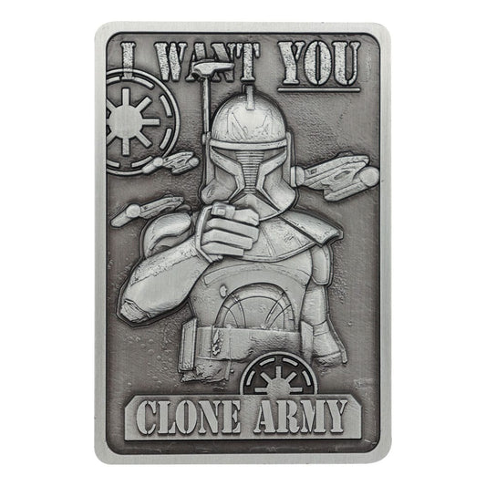 Star Wars: The Clone Wars Metallbarren Captain Rex Limited Edition    - Versand: 5-7 Tage nach Bestellung