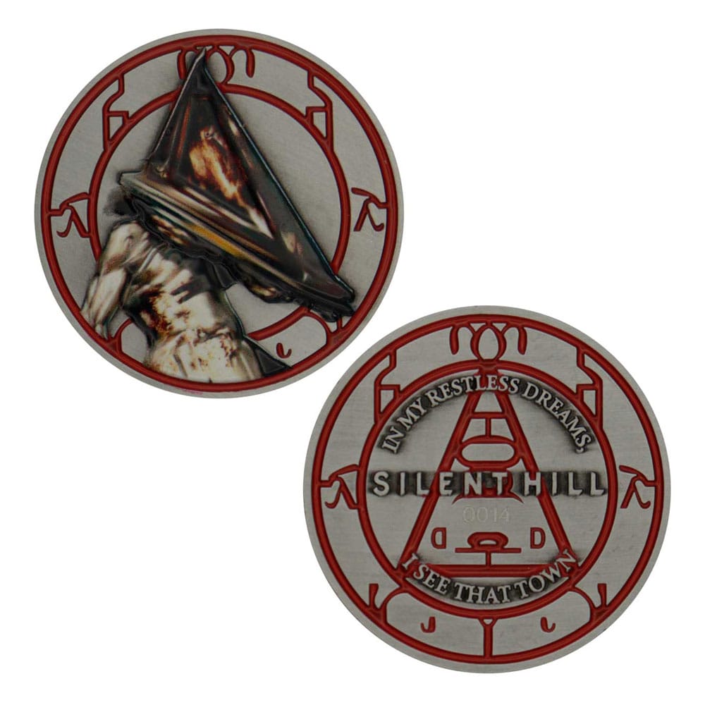 Silent Hill Sammelmünze Pyramid Head Limited Edition      - Versand: 7 Tage nach Bestellung