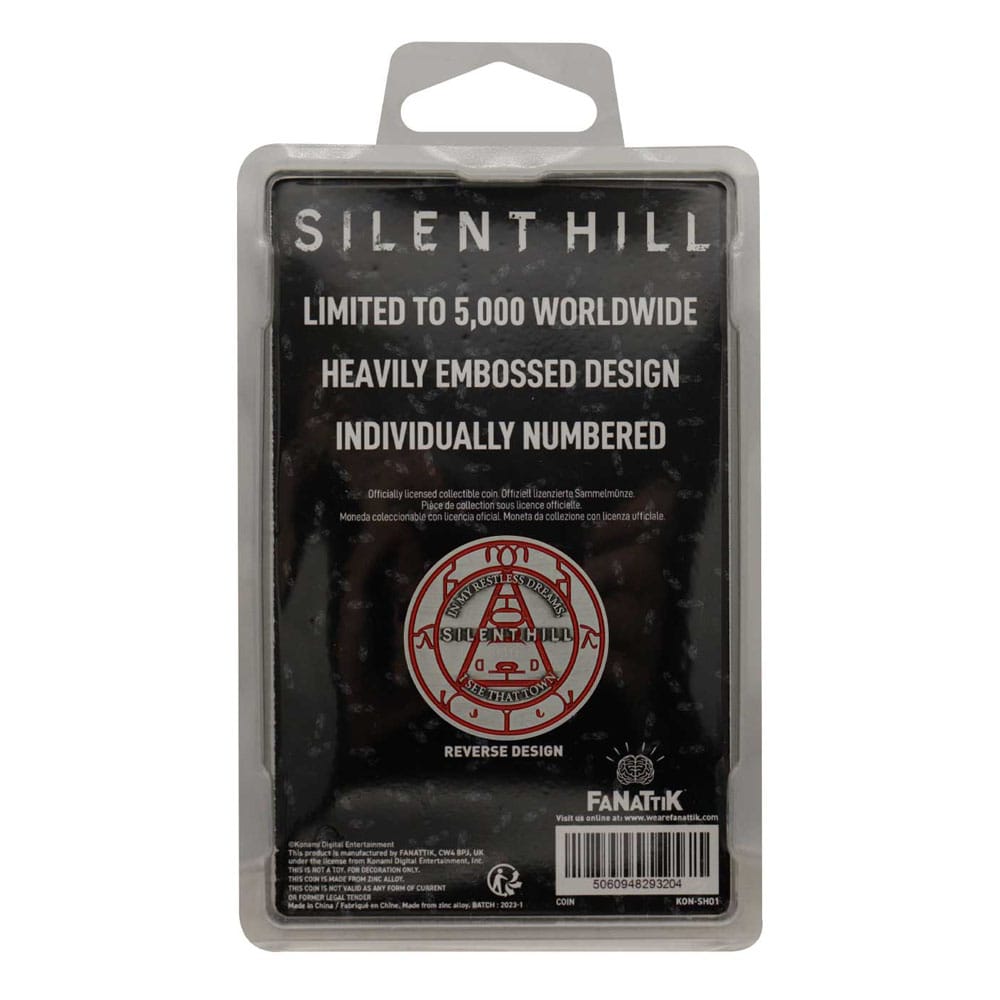 Silent Hill Sammelmünze Pyramid Head Limited Edition      - Versand: 7 Tage nach Bestellung