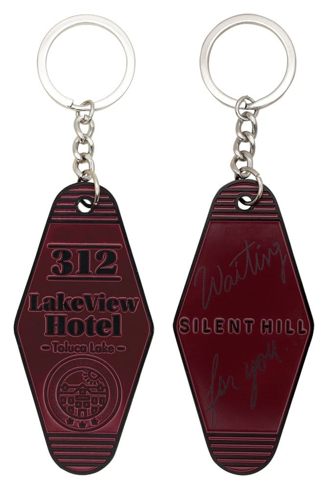 Silent Hill Schlüsselanhänger Keyring Hotel Red Limited Edition                        - Versand: 7 Tage nach Bestellung