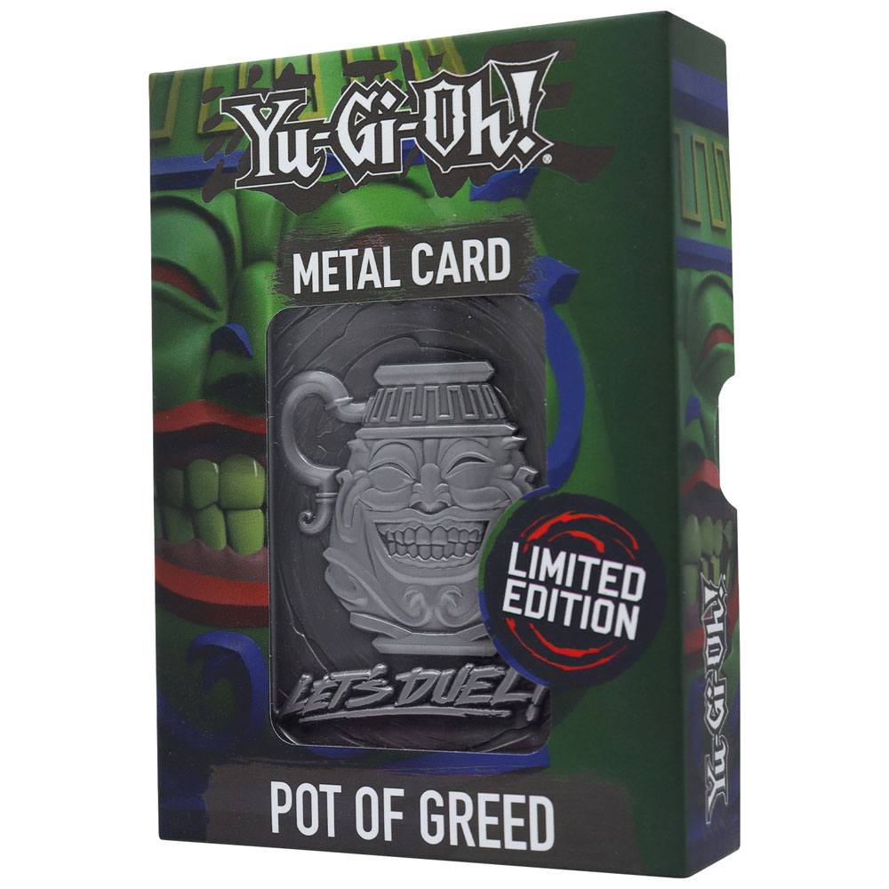 Yu-Gi-Oh! Replik Karte Pot of Greed Limited Edition  - Preorder - ETA: 07.11.2025