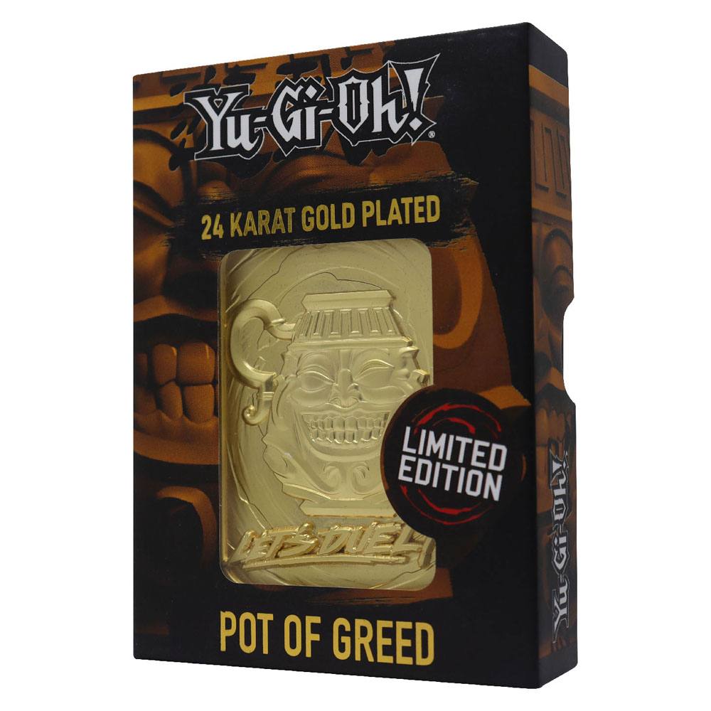 Yu-Gi-Oh! Replik Karte Pot of Greed (vergoldet)  - Preorder - ETA: 08.04.2026
