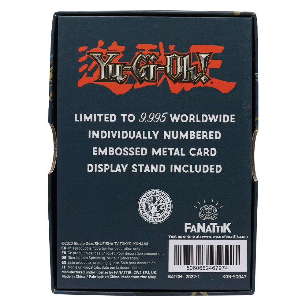 Yu-Gi-Oh! Replik Karte Dark Paladin Limited Edition  - Versand: 5-7 Tage nach Bestellung