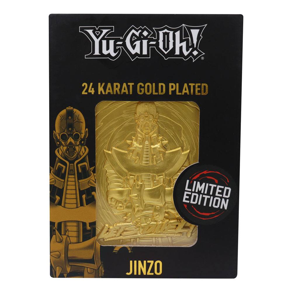 Yu-Gi-Oh! Metallbarren Jinzo Limited Edition (vergoldet)  - Preorder - ETA: 08.09.2025