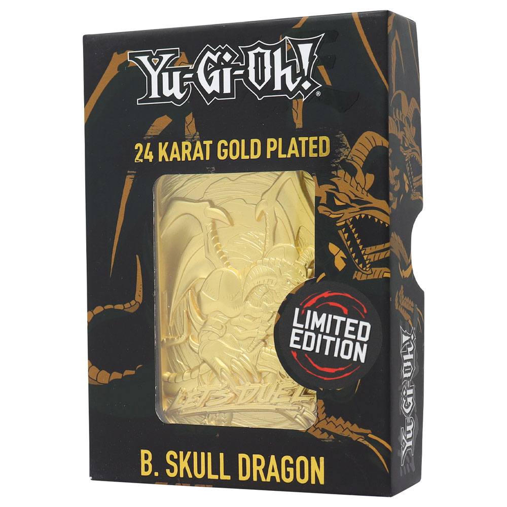 Yu-Gi-Oh! Replik Karte B. Skull Dragon (vergoldet)  - Preorder - ETA: 08.09.2025