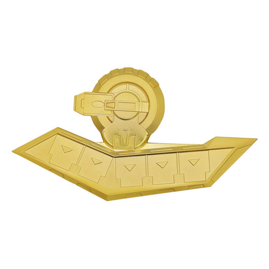 Yu-Yu-Gi-Oh! 24K Gold Plated Duel Disk Mini Replica 18 cm - Preorder - ETA: 18.10.2025