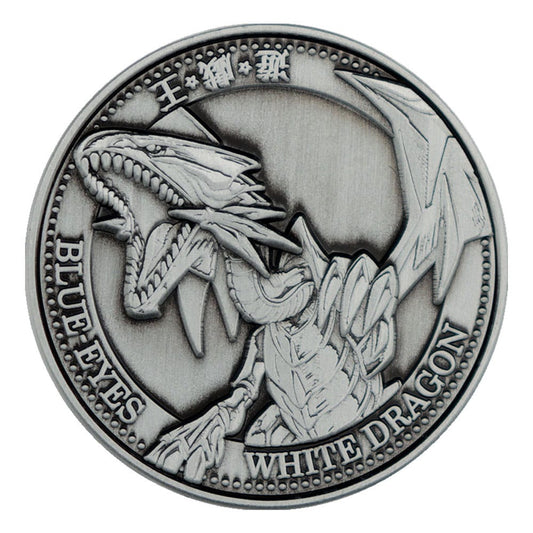 Yu-Gi-Oh! Sammelmünze Blue-Eyes White Dragon Limited Edition           - Versand: 5-7 Tage nach Bestellung