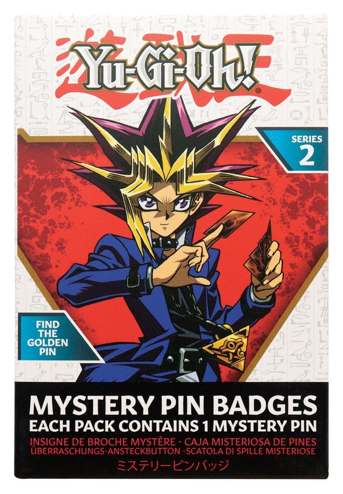 Yu-Gi-Oh! Mystery Ansteck-Pins Volume 2 Blind Box Display (12) - Preorder - ETA: 25.10.2026