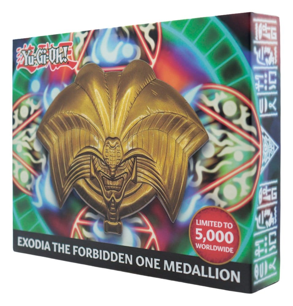 Yu-Gi-Oh! Medaille Exodia Head Limited Edition - Preorder - ETA: 25.03.2027