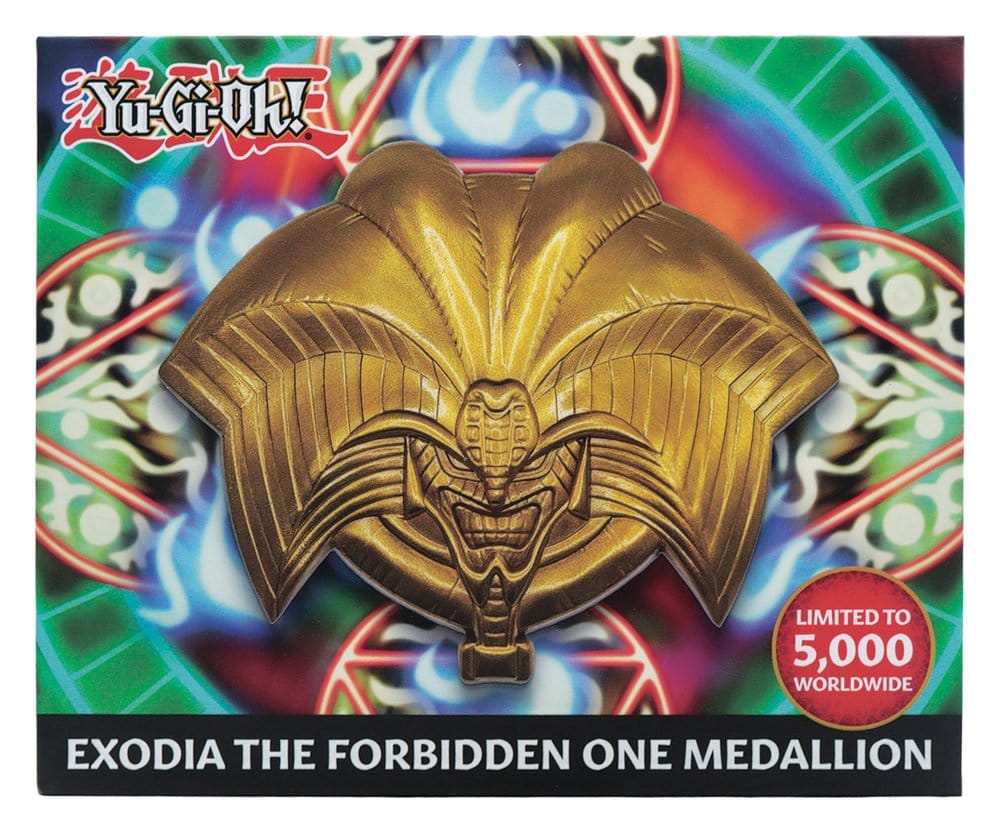 Yu-Gi-Oh! Medaille Exodia Head Limited Edition - Preorder - ETA: 25.03.2027