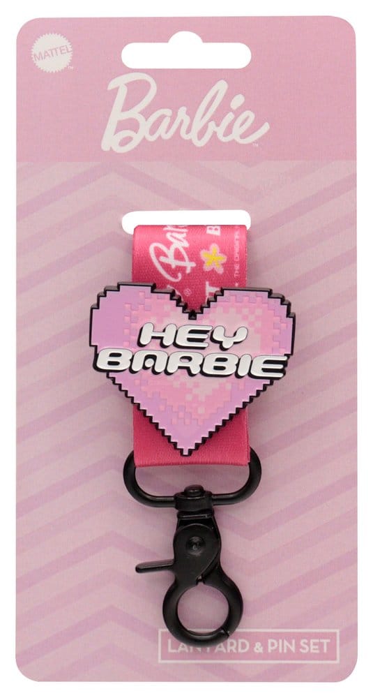 Barbie Schlüsselband & Ansteck-Pin Set - Preorder - ETA: 24.12.2026