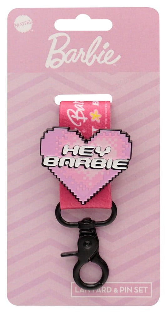 Barbie Schlüsselband & Ansteck-Pin Set - Preorder - ETA: 24.12.2026