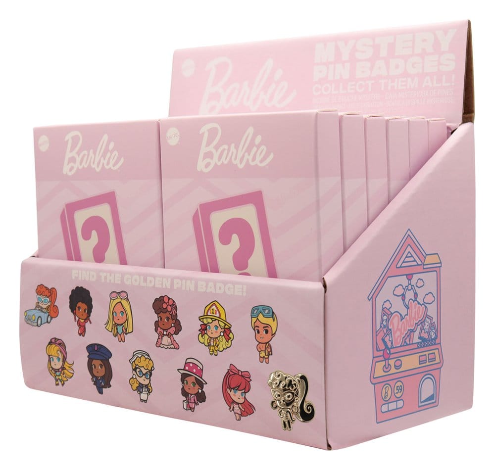 Barbie Mystery Ansteck-Pins Blind Box Display (12) - Preorder - ETA: 24.12.2026