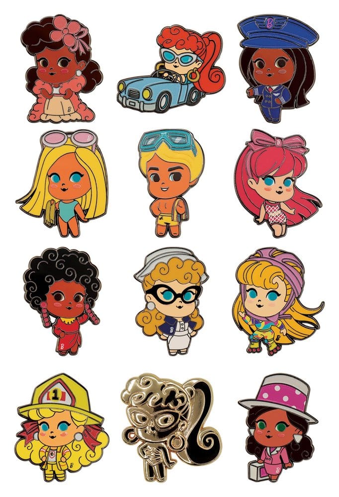 Barbie Mystery Ansteck-Pins Blind Box Display (12) - Preorder - ETA: 24.12.2026