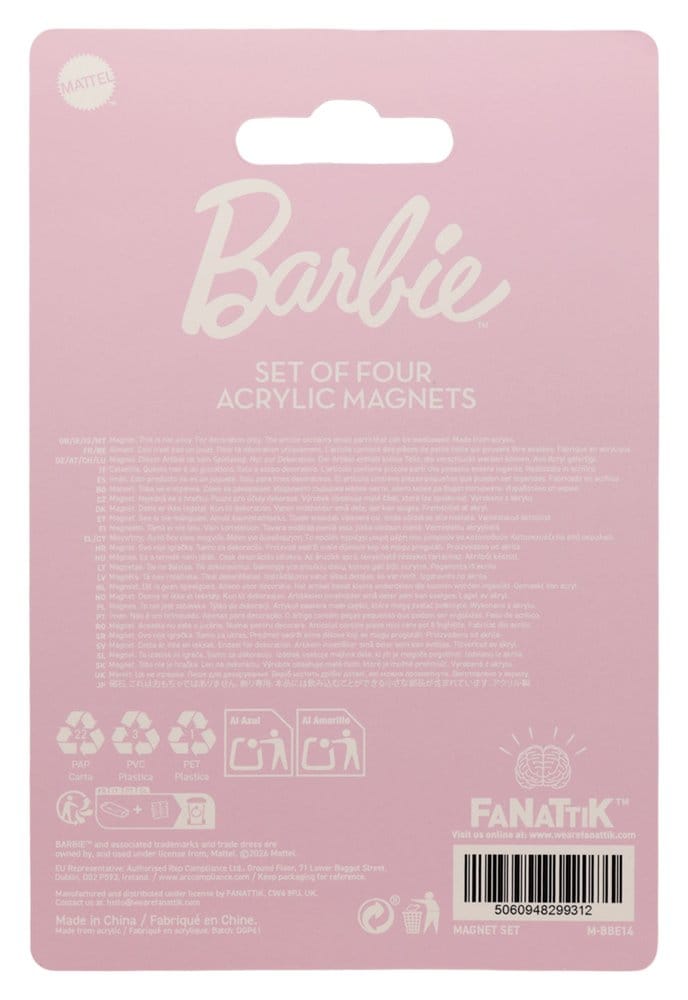 Barbie Magnet-Set Malibu Barbie - Preorder - ETA: 24.12.2026