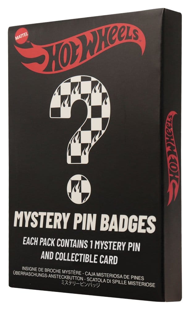 Hot Wheels Mystery Ansteck-Pins Blind Box Display (12) - Preorder - ETA: 24.12.2026