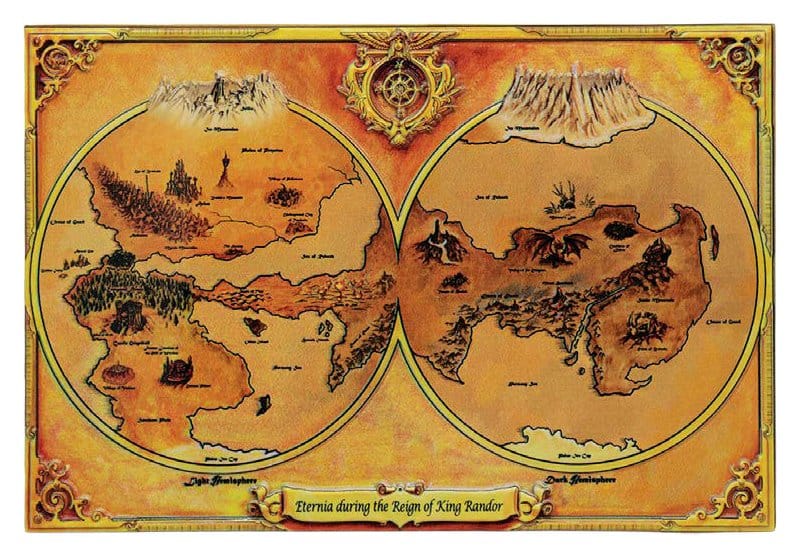 Masters of the Universe Replik Metal Map of Eternia Limited Edition 10 x 15 cm - Preorder - ETA: 25.03.2027