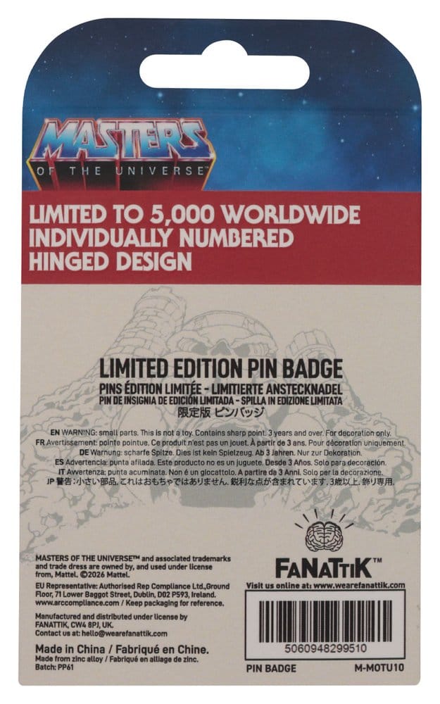 Masters of the Universe Ansteck-Pin Hinged Castle Grayskull Limited Edition - Preorder - ETA: 28.08.2026
