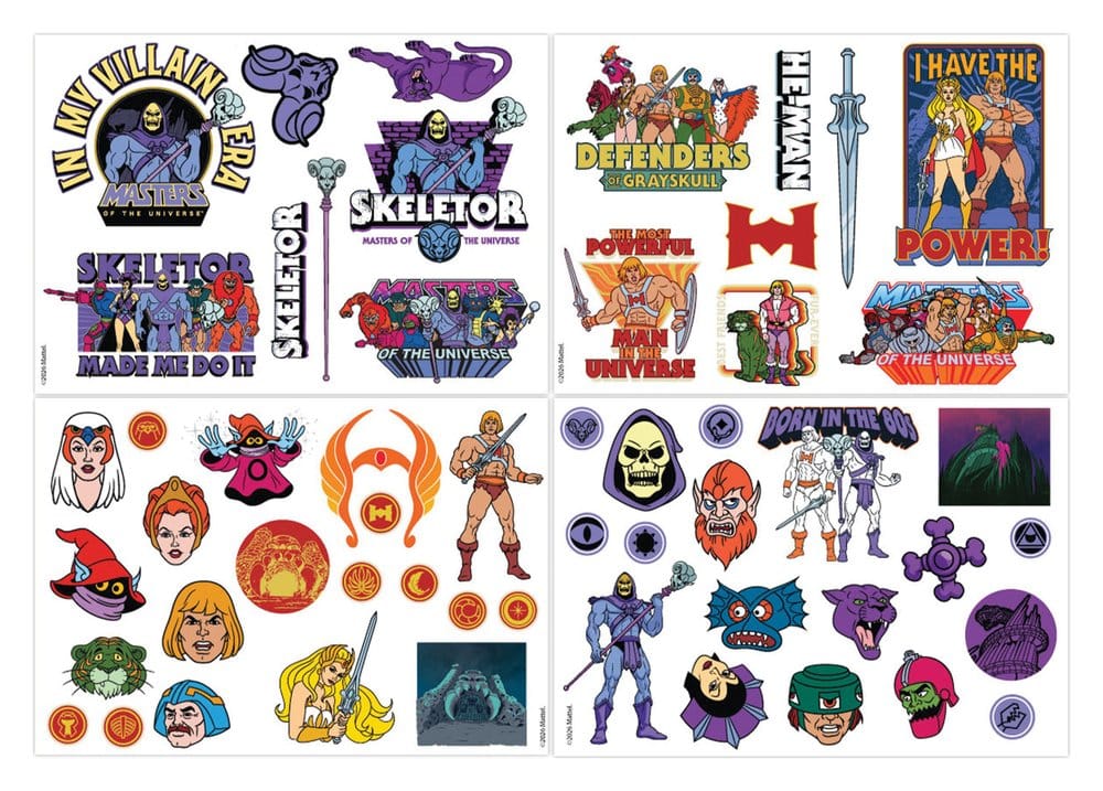 Masters of the Universe Tech Sticker Pack - Preorder - ETA: 27.11.2026