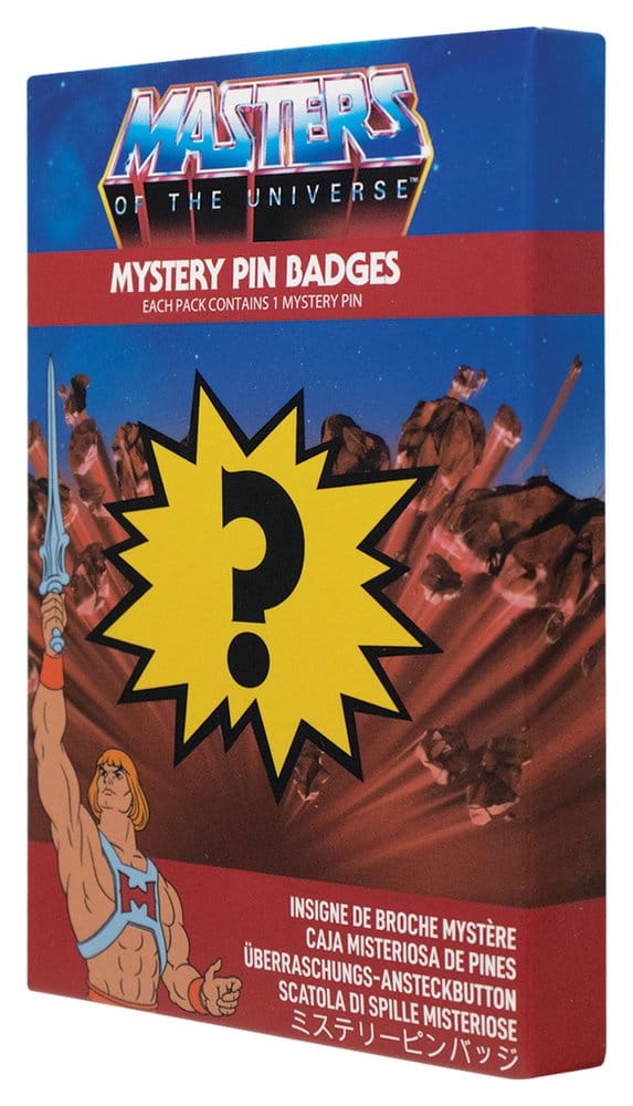 Masters of the Universe Mystery Ansteck-Pins Blind Box Display (12) - Preorder - ETA: 30.10.2026