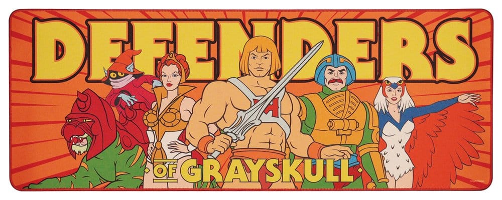 Masters of the Universe Schreibtischunterlage & Untersetzer Heroes - Preorder - ETA: 30.10.2026