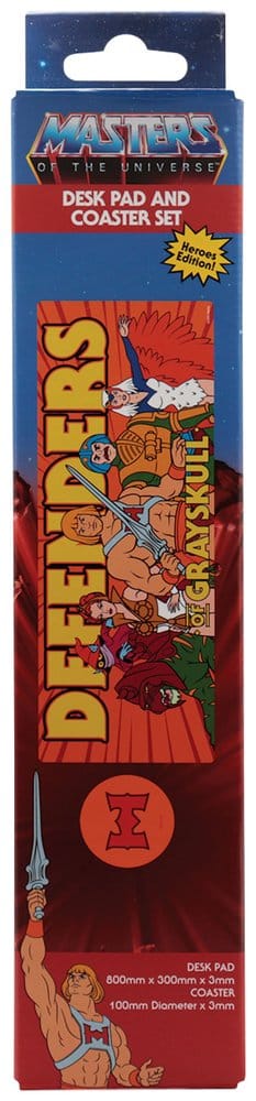 Masters of the Universe Schreibtischunterlage & Untersetzer Heroes - Preorder - ETA: 30.10.2026
