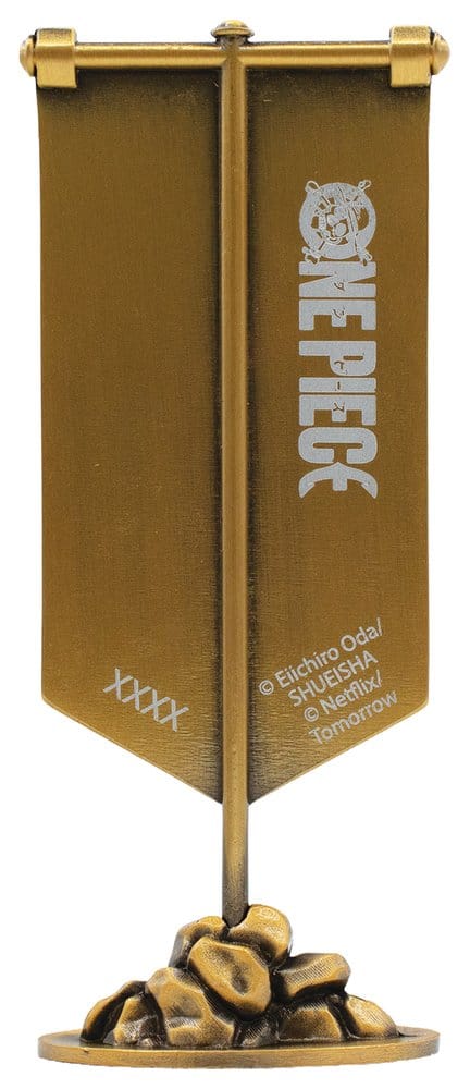 One Piece Replik Strohhutpiraten Metallbanner 11 x 6 cm - Preorder - ETA: 25.01.2027