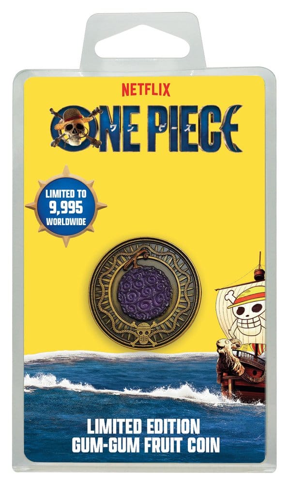 One Piece Sammelmünze Gum Gum Coin Limited Edition 4 cm - Preorder - ETA: 25.01.2027