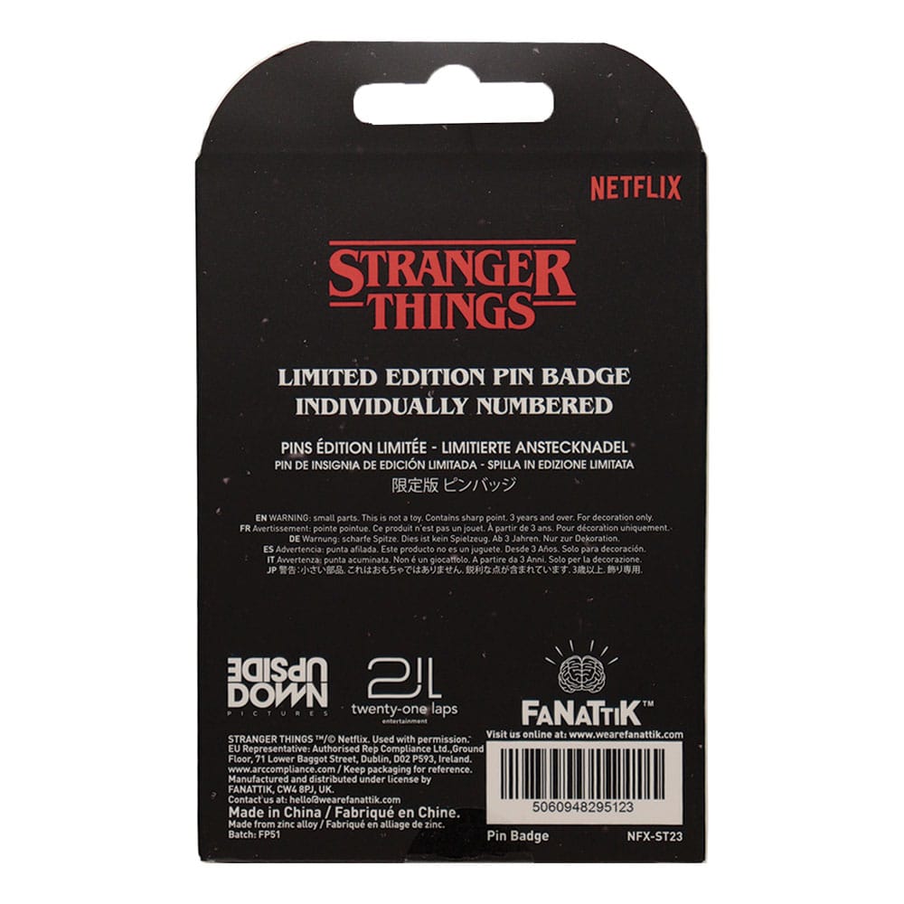 Stranger Things Ansteck-Pin Castle Byers Limited Edition         - Preorder - ETA: 25.01.2026